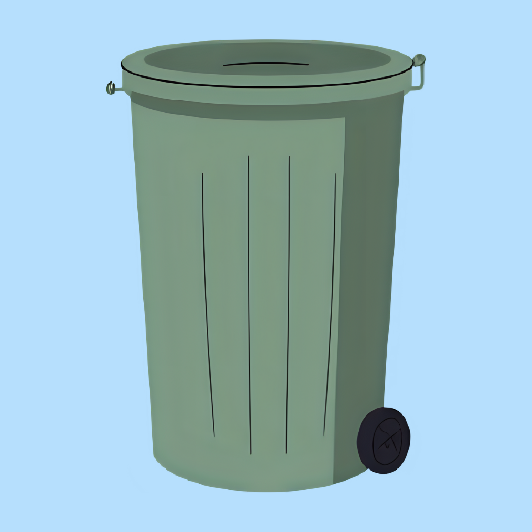 trash can for dog poop